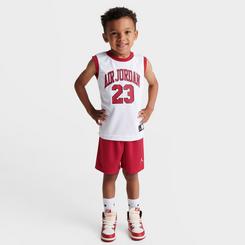Shop Jordan Kids' Heritage Jersey Dress 35B320-P3R pink