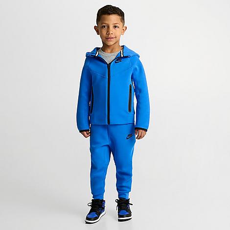 Nike Babies'  Kids' Toddler Tech Fleece Full-zip Set In Light Photo Blue