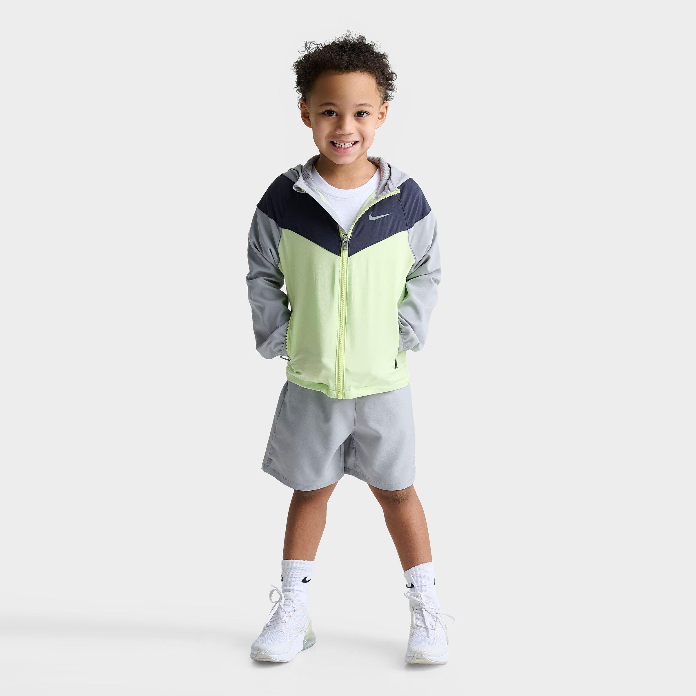 Nike Kids Toddler Windrunner Full-Zip Jacket and Shorts Set