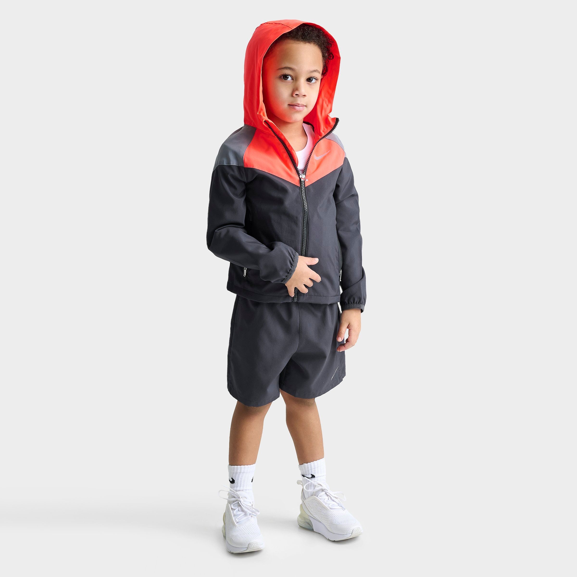 Nike Kids Toddler Windrunner Jacket and Shorts Set