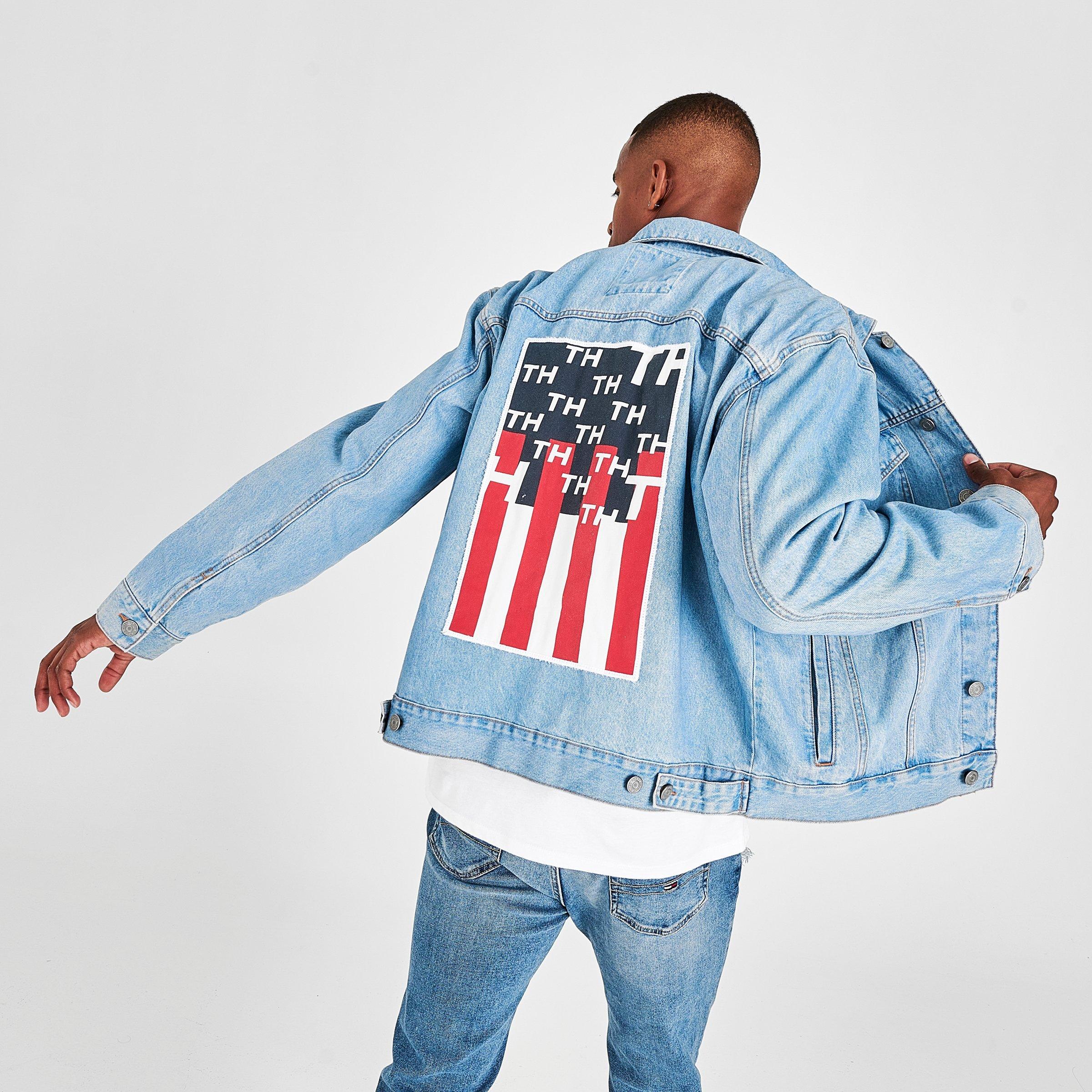 mens tommy hilfiger jean jacket