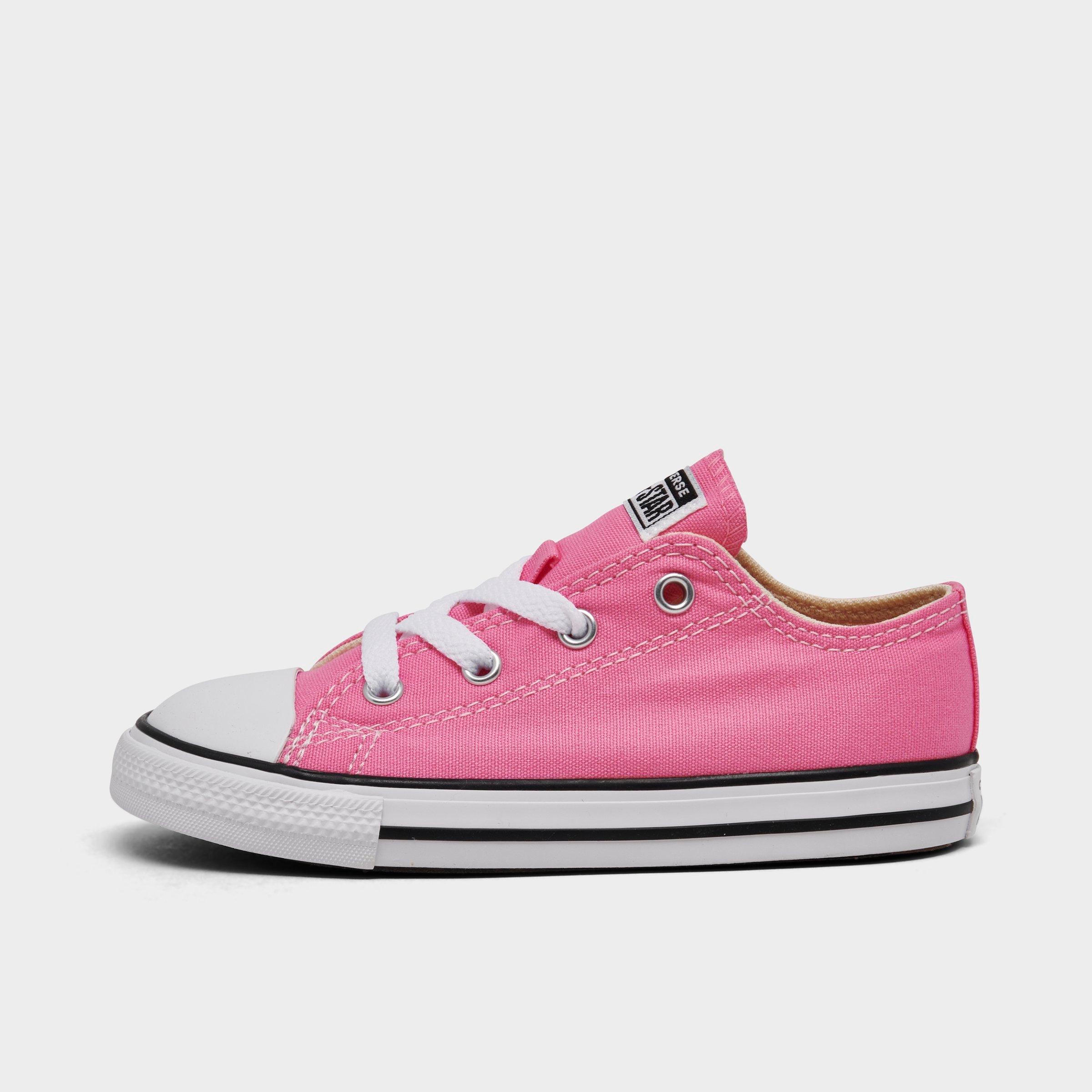 UPC 022866406345 product image for Converse Girls' Toddler Chuck Taylor Low Top Casual Shoes in Pink/Pink Size 6.0  | upcitemdb.com