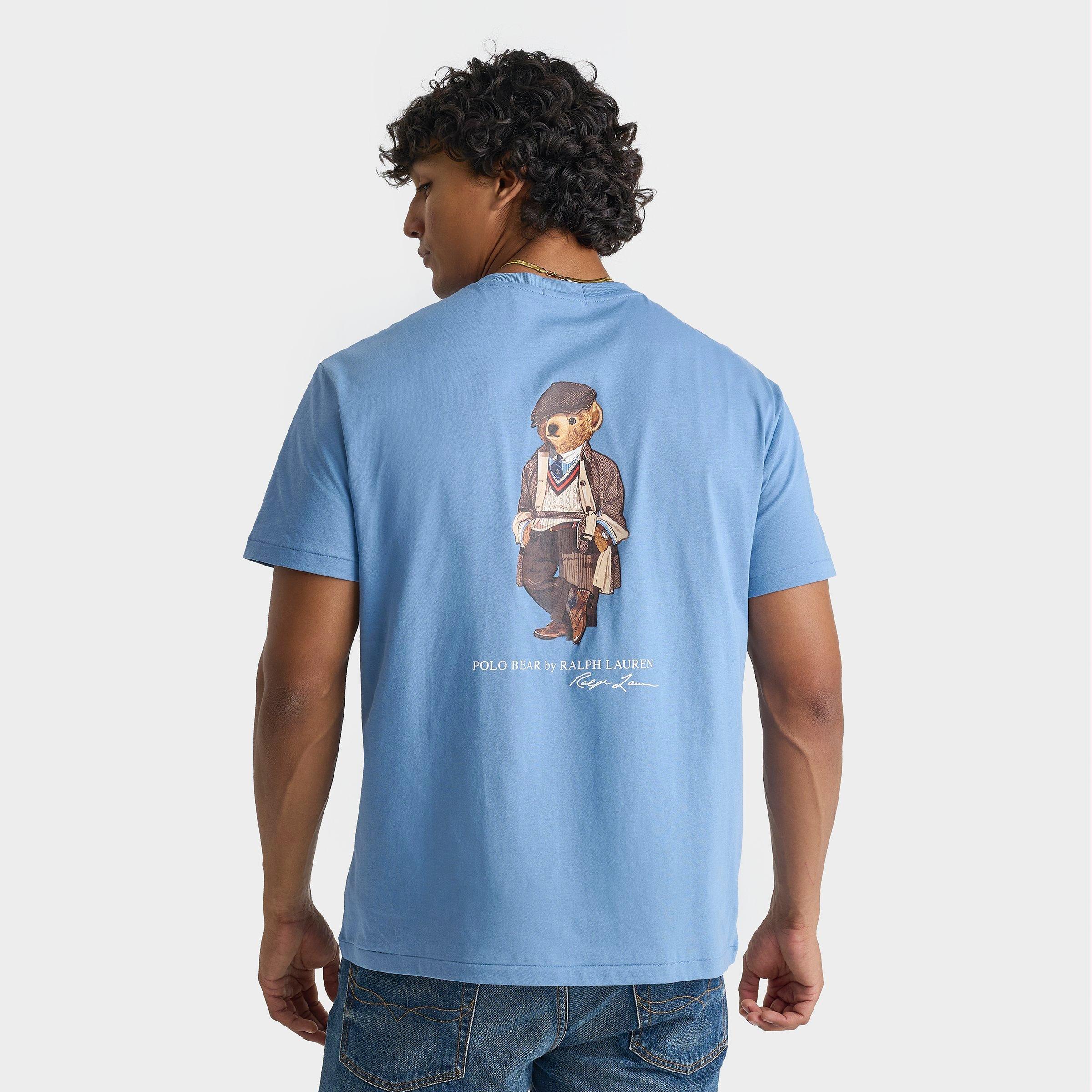 Polo Ralph Lauren Men's Polo Bear Pocket T-shirt In Blue