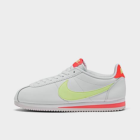 NIKE NIKE WOMEN'S CLASSIC CORTEZ LEATHER CASUAL SHOES,3013830