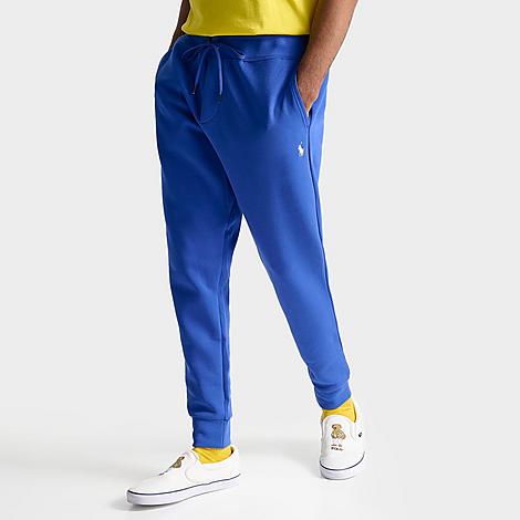 Polo Ralph Lauren Men's Double-knit Jogger Pants In Blue