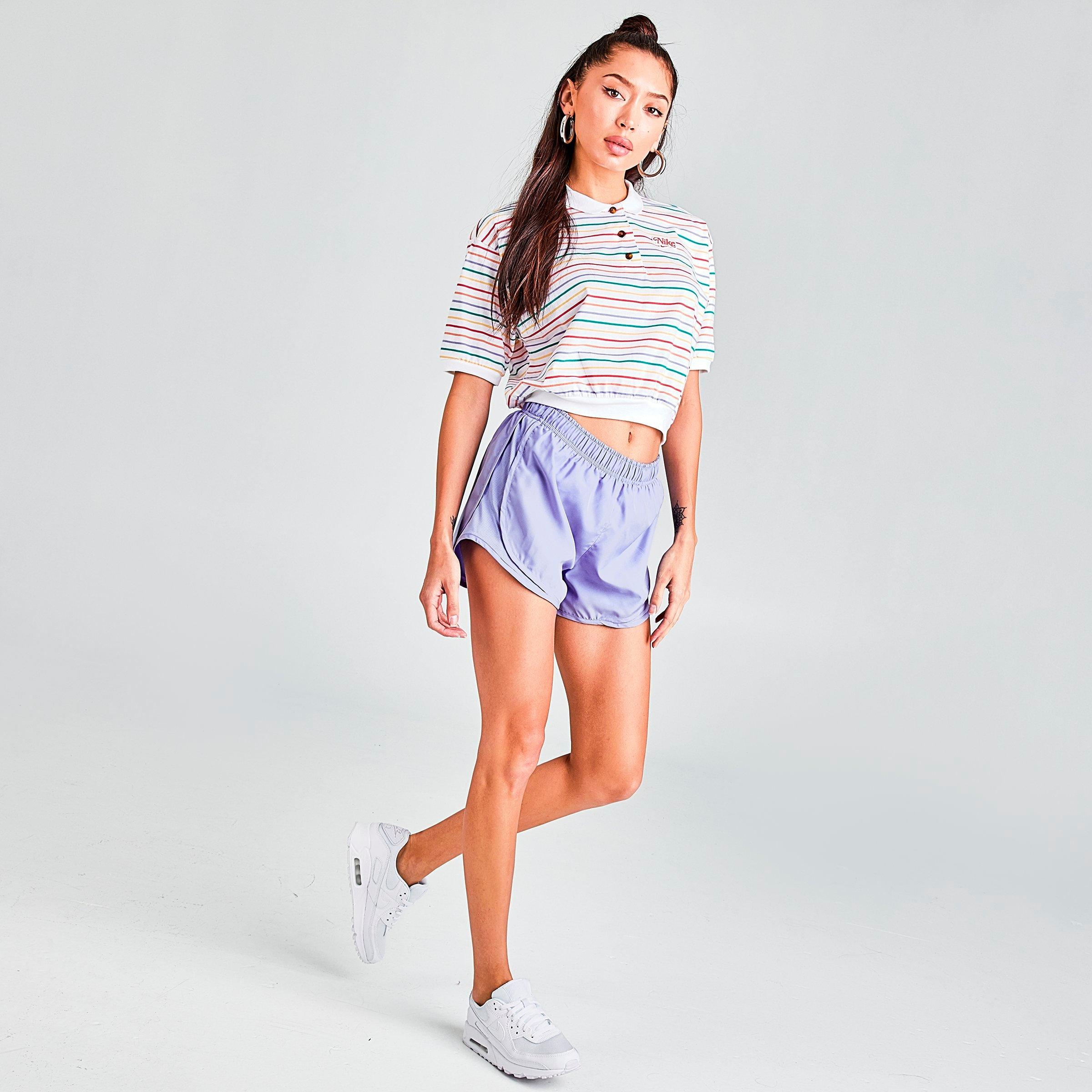 purple nike tempo shorts