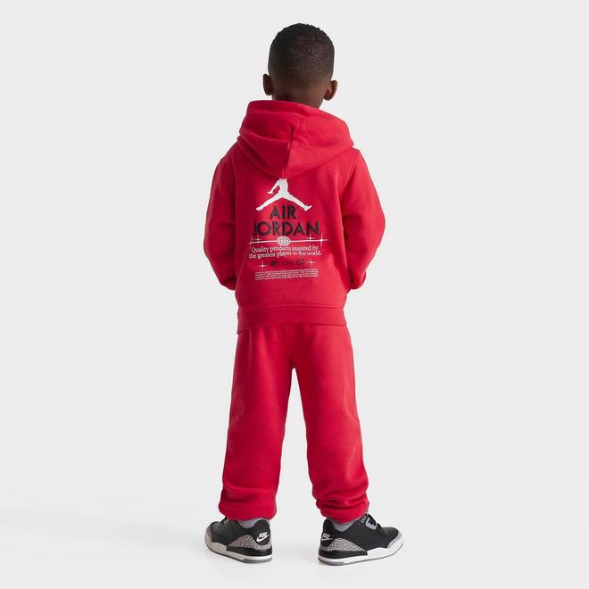 Little Kids' Jordan Pullover Hoodie and Jogger Pants Set