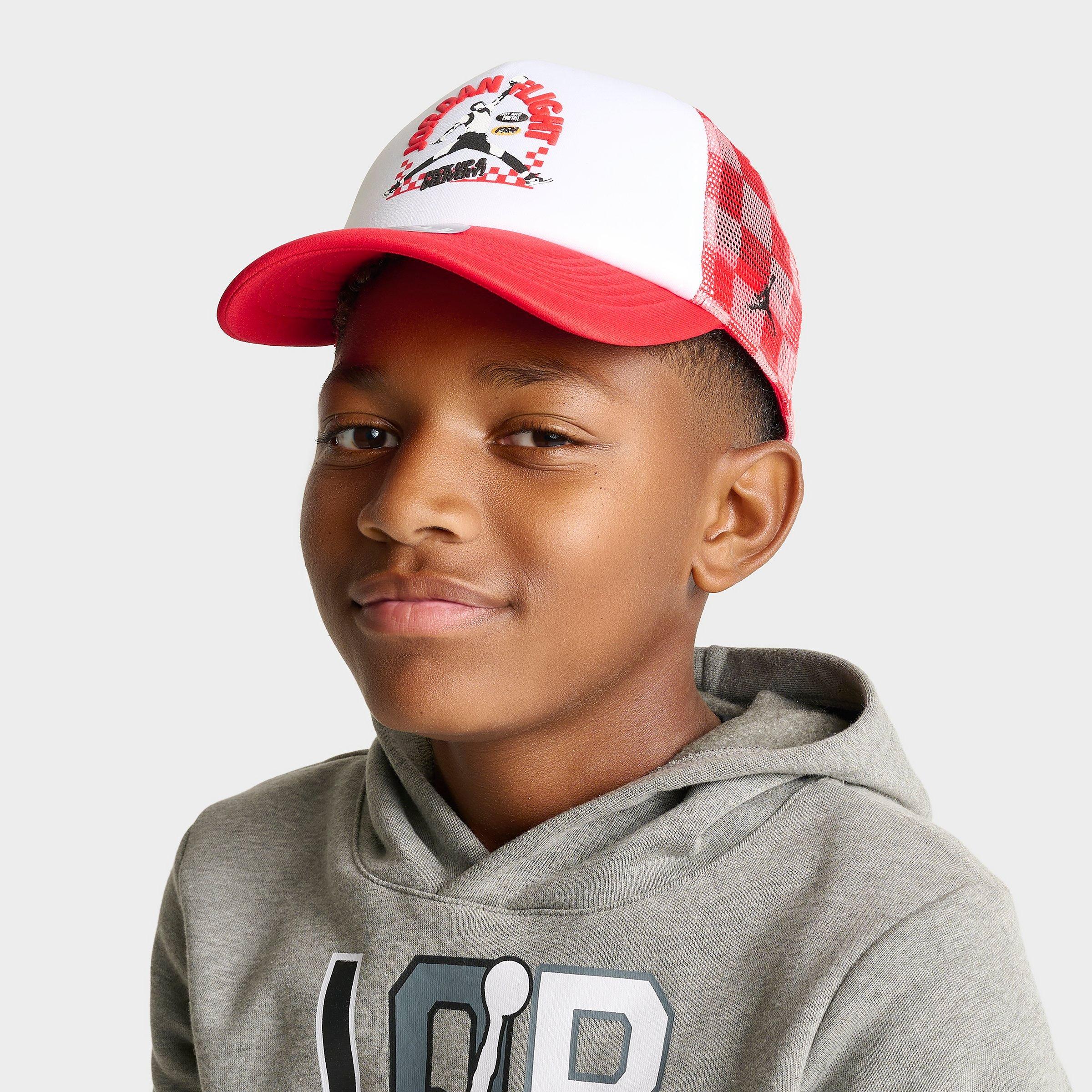 Nike Kids Toddler E1D1 Club Strapback Hat in Red/White