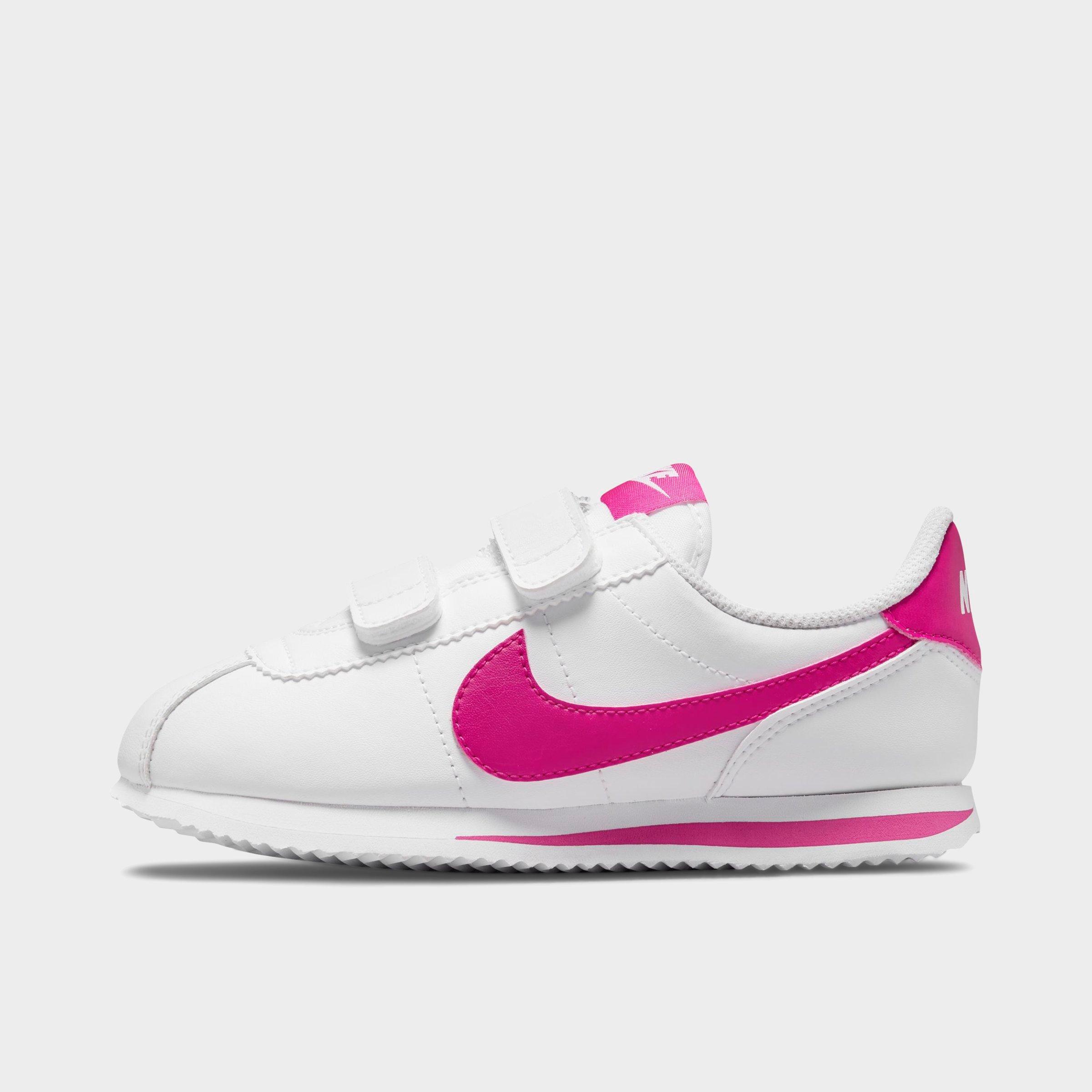 Nike Cortez Sl Sneaker In White/pink Prime
