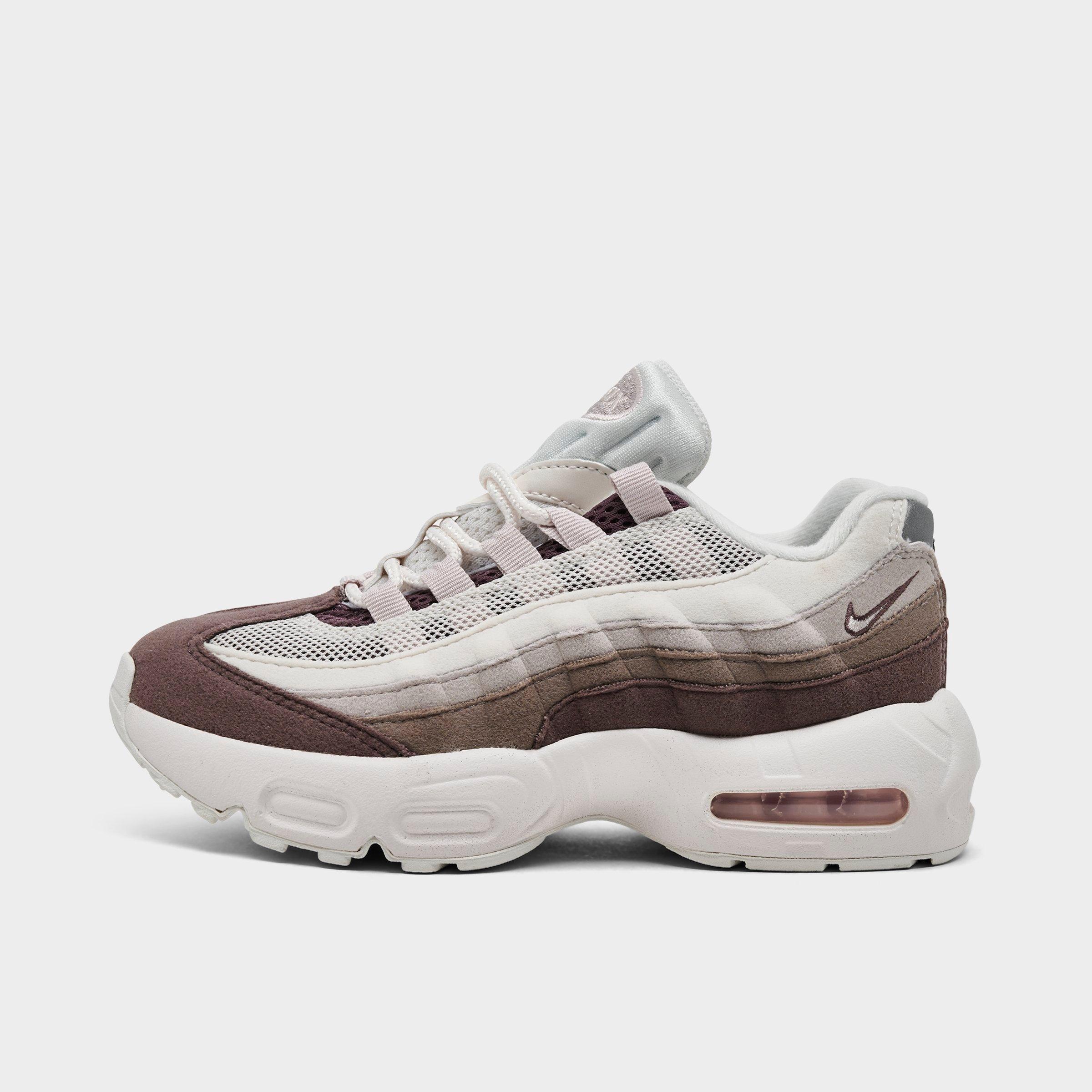 Nike Girls' Little Kids Air Max 95 Casual Shoes in Phantom/Tattoo/Moon Particle Size: 1.0