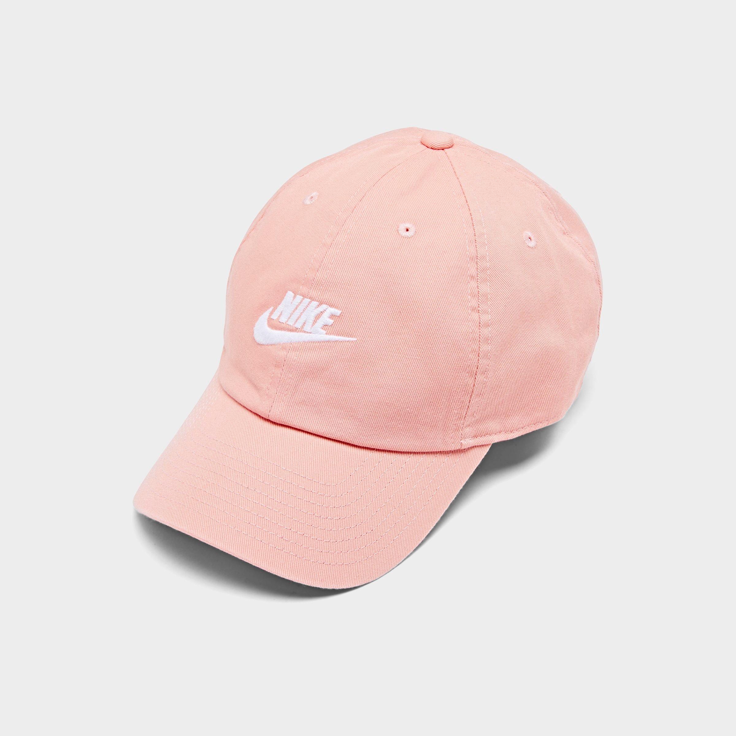 Nike Sportswear Heritage86 Futura Washed Adjustable Back Hat In Arctic Orange