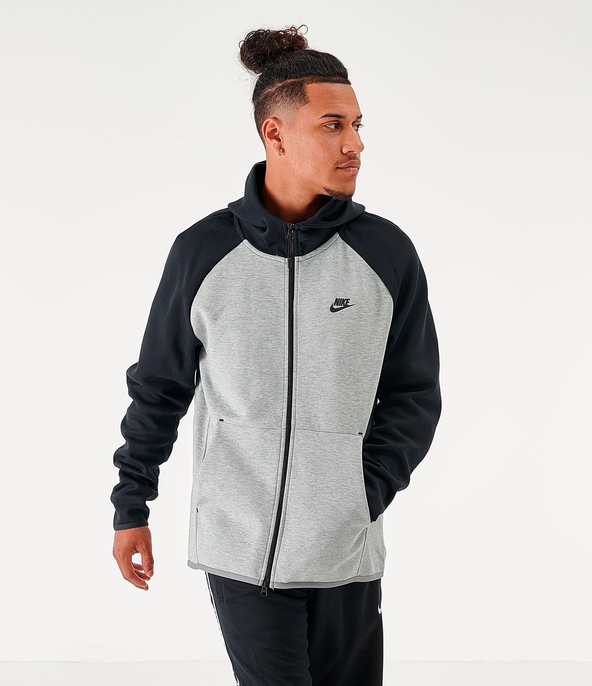 nike cotton fleece full zip