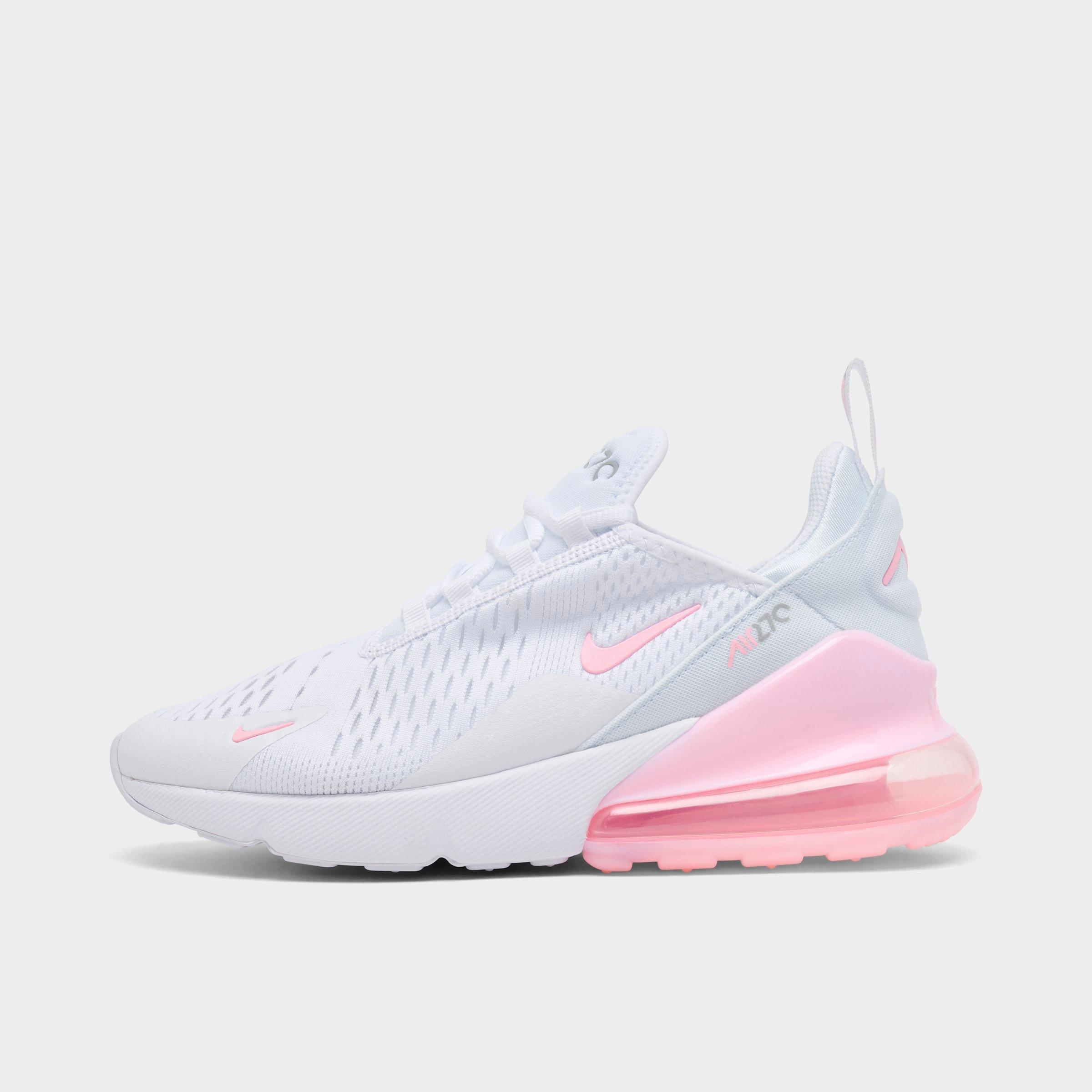 Nike Big Girls Air Max 270 Casual Sneakers From Finish Line In Gray