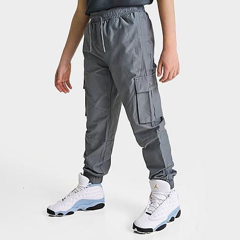 Nike Jordan Kids' Jumpman Cargo Jogger Pants In Smoke Grey