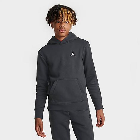 Nike Kids' Jordan Boys' Essentials Logo Hoodie In Black/camo