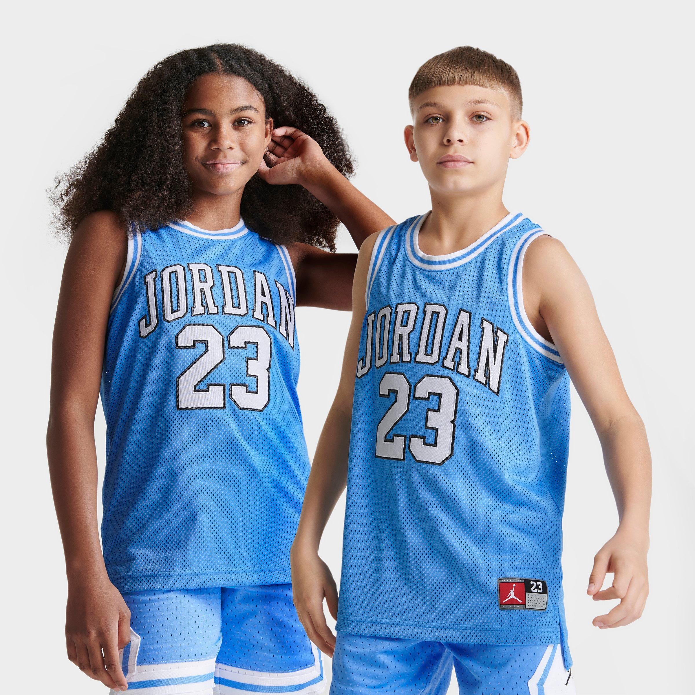 Nike Jordan Kids' Jordan Basketball Jersey In University Blue/white