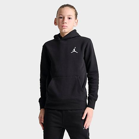 Nike Jordan Kids' Mj Essentials Pullover Hoodie In Black
