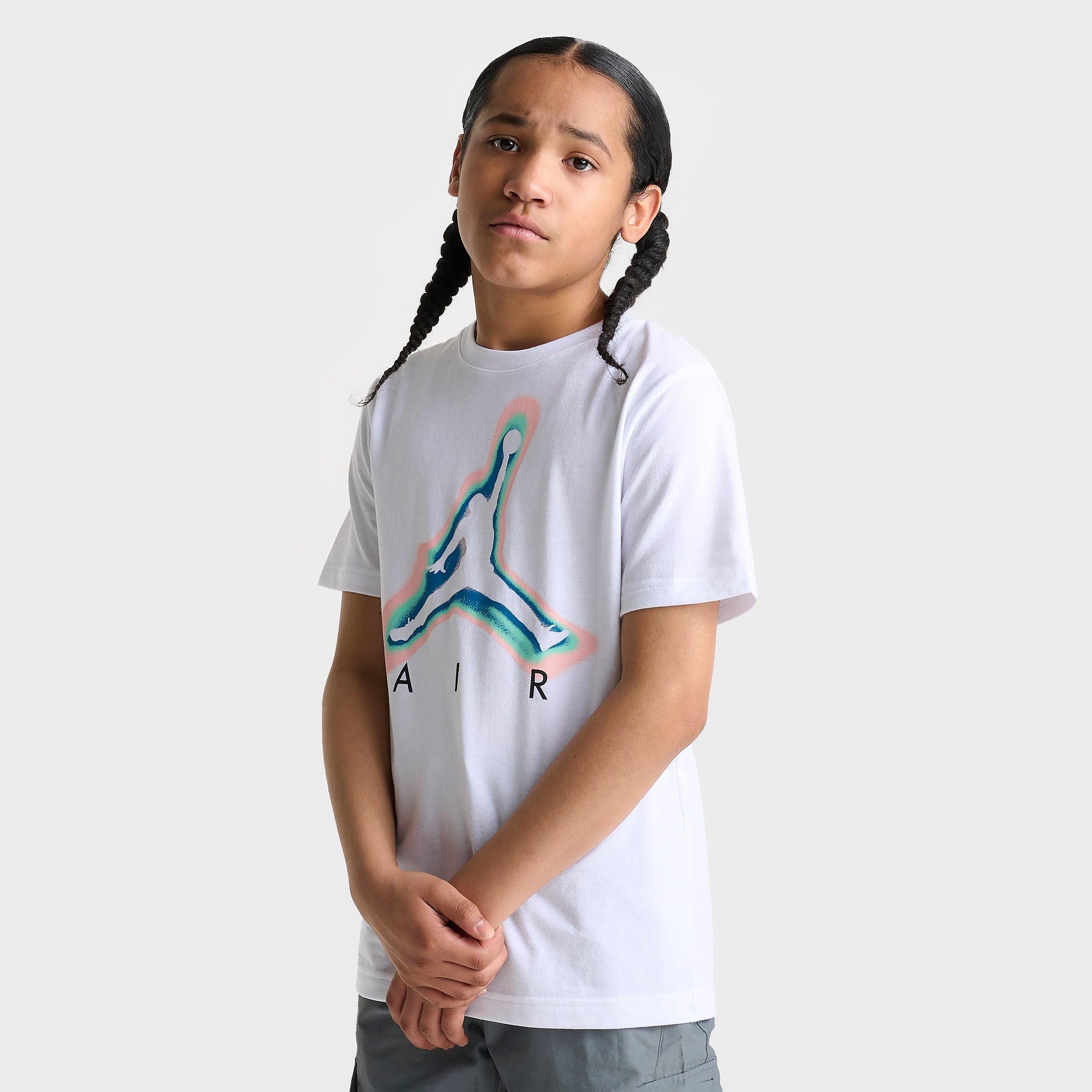 Nike Jordan Kids' Jumpman Heatmap T-shirt In White