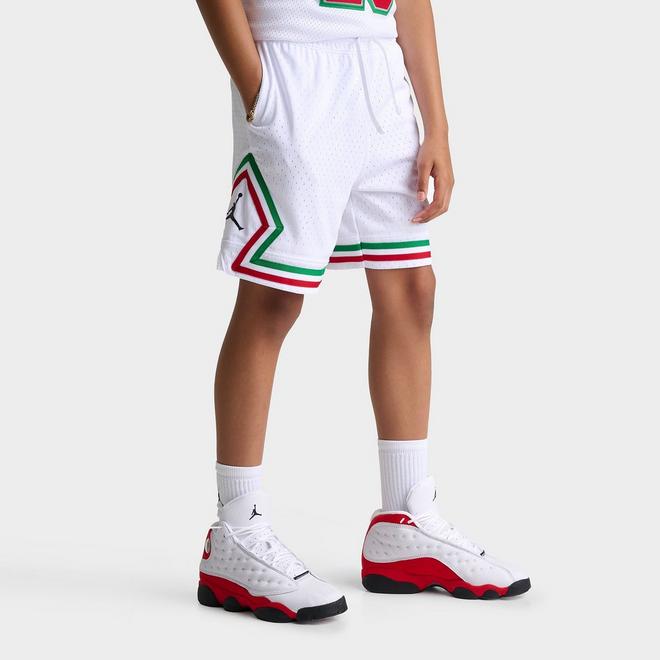 Big Kids' Jordan Dri-FIT Diamond Mesh Basketball Shorts