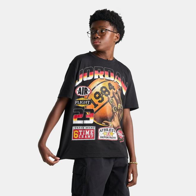 Big Kids' Jordan 6 Rings Graphic T-Shirt