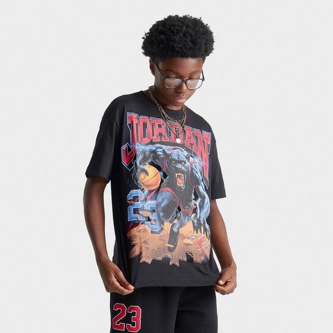 Big Kids' Jordan Panther Graphic T-Shirt