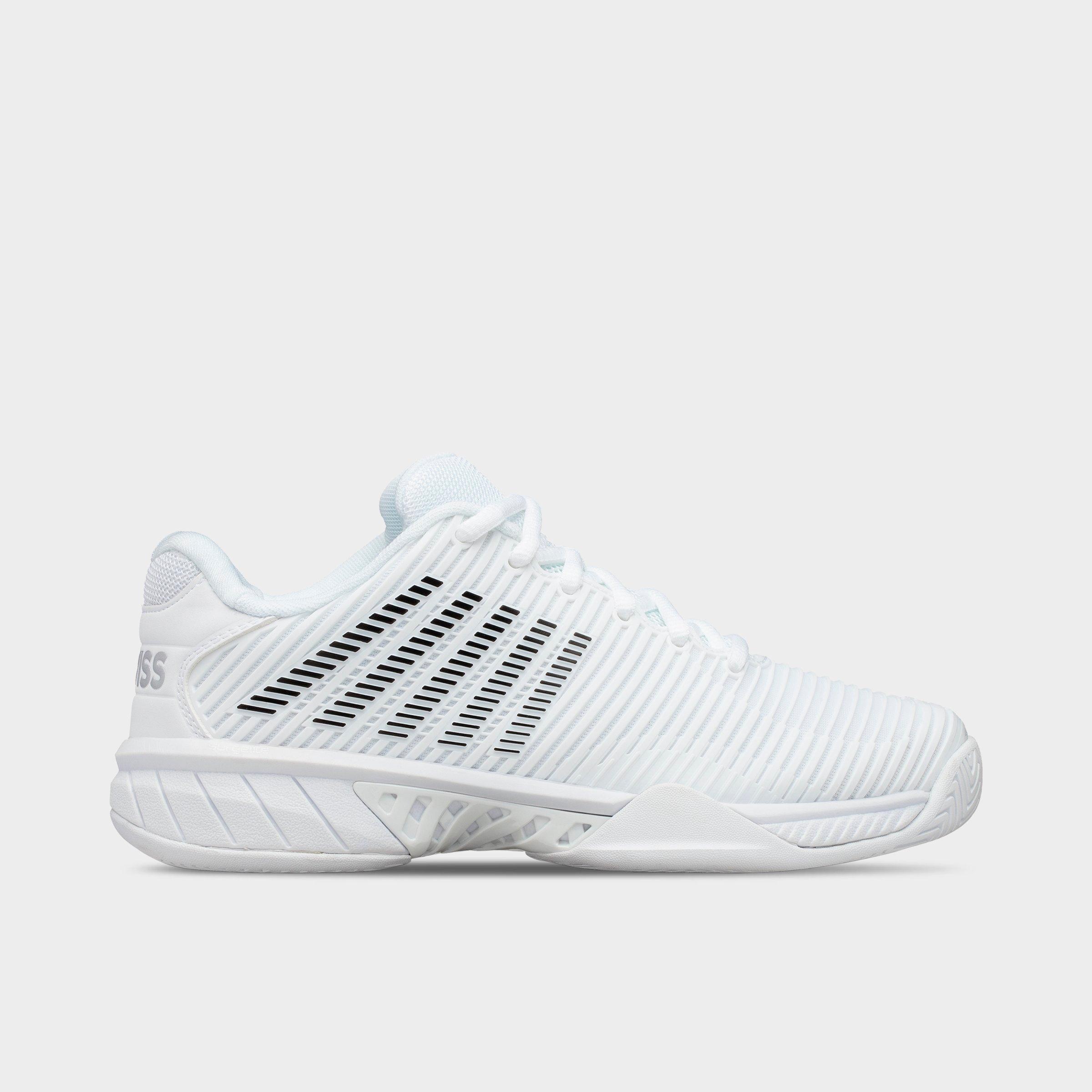 K-Swiss Women’s Hypercourt Express 2 Casual Shoes in White/Black Size: 8.0