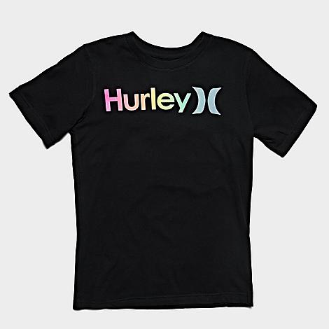 HURLEY HURLEY BOYS' BIG KIDS' LOGO T-SHIRT,5744192