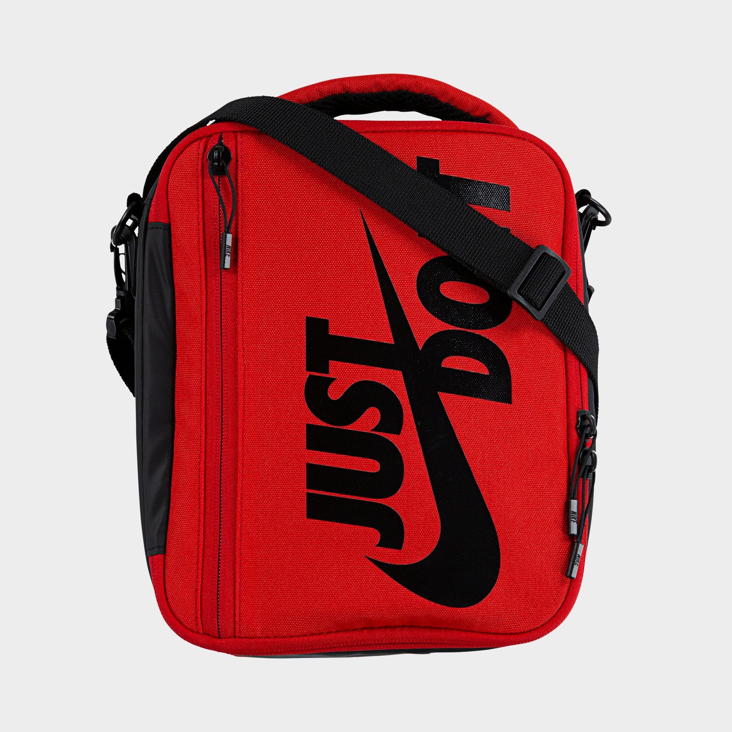 red nike lunch box