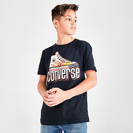 Converse Clothing CONVERSE BOYS' 8BIT SNEAKER T-SHIRT
