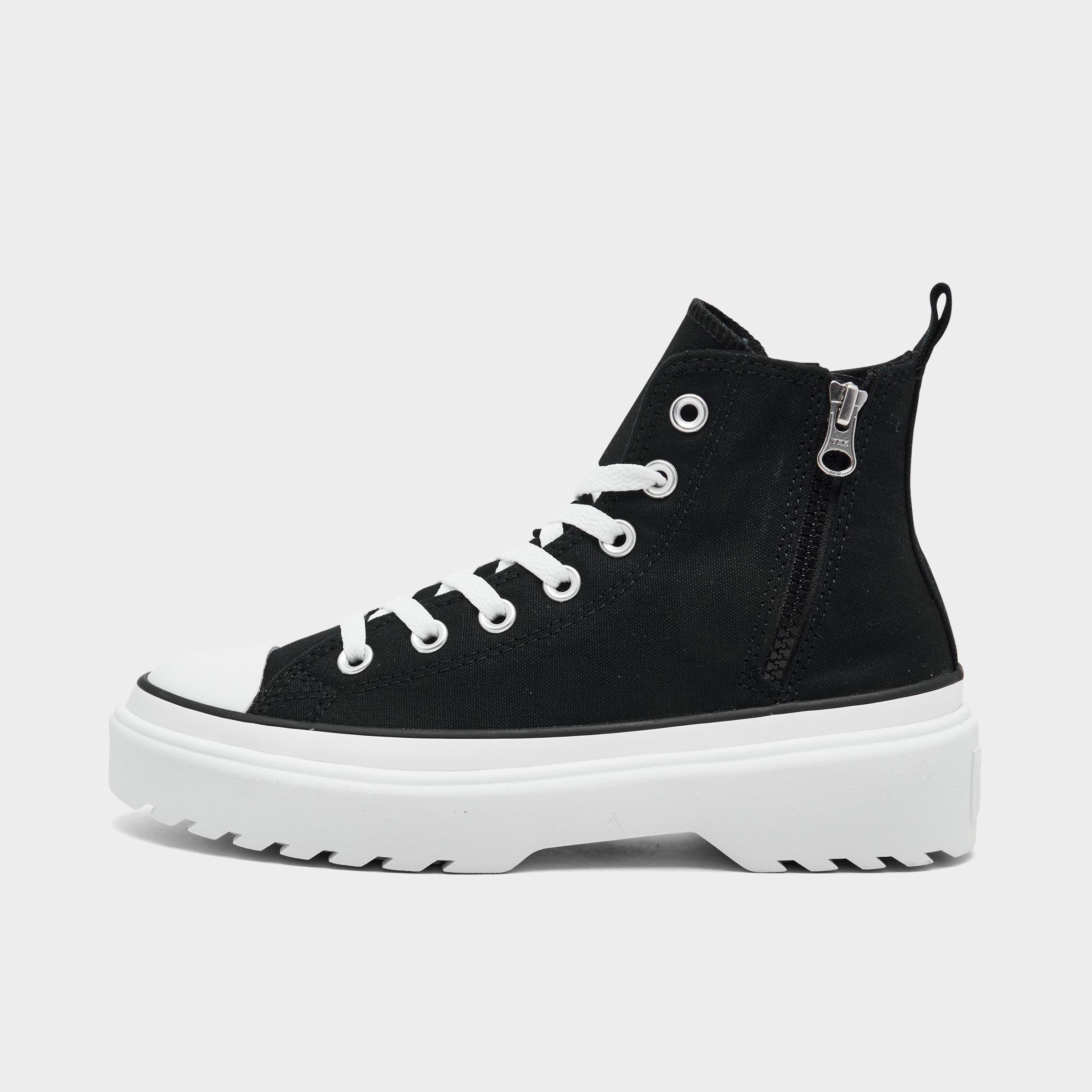 CONVERSE CONVERSE GIRLS' BIG KIDS CHUCK TAYLOR ALL STAR HIGH TOP LUGGED CASUAL SHOES