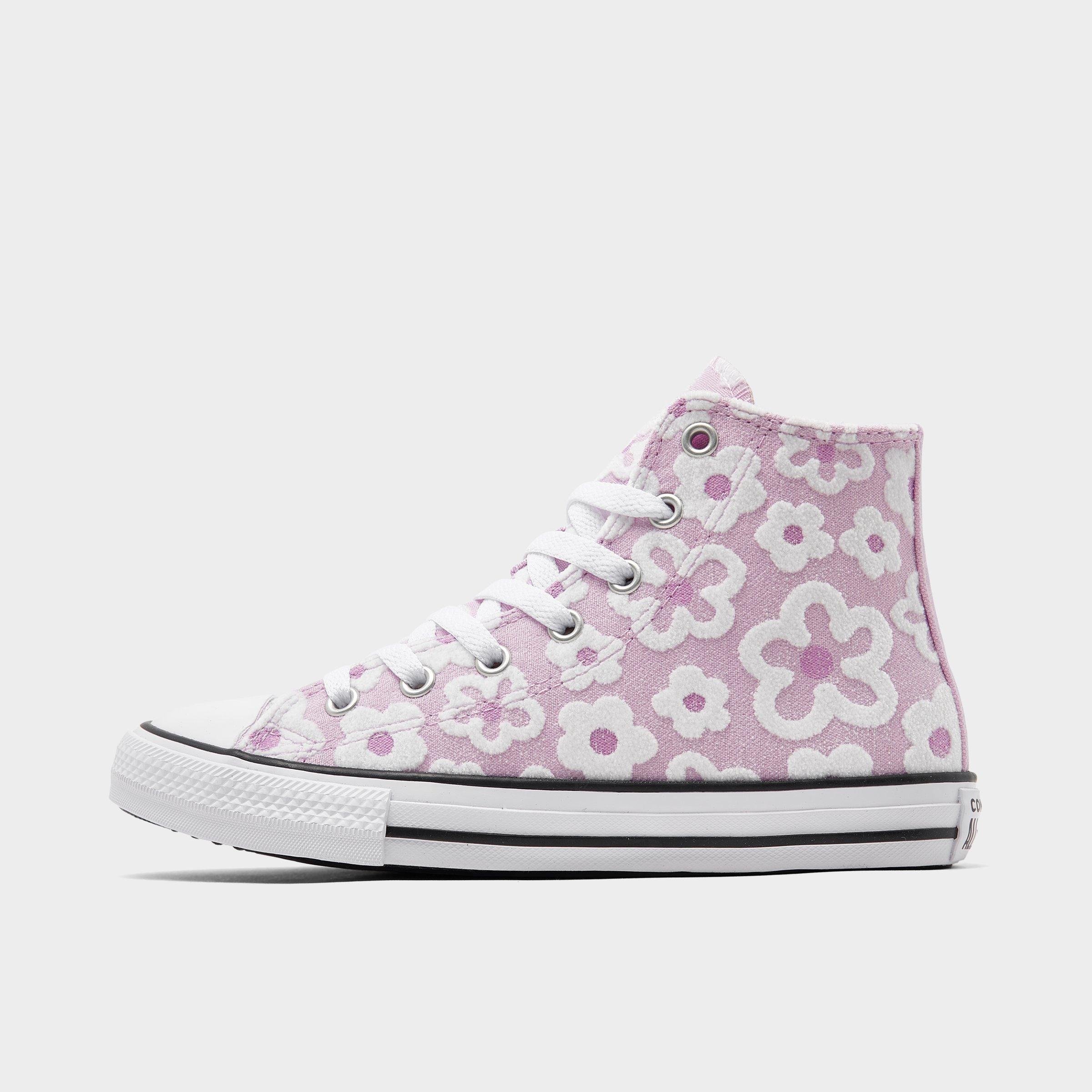 UPC 194434650495 product image for Converse Girls' Little Kids' Chuck Taylor High Top Casual Shoes in Pink/Stardust | upcitemdb.com