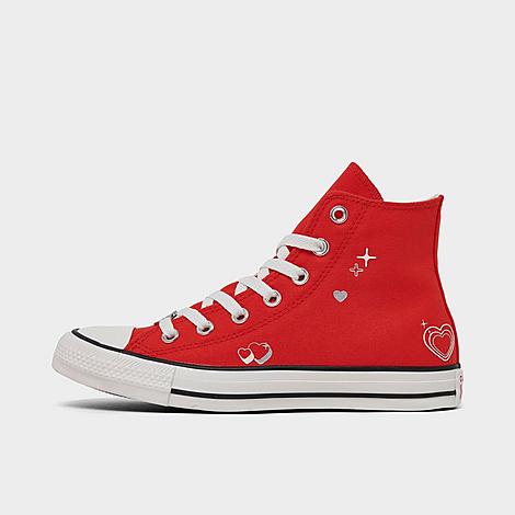 Converse Women's Chuck Taylor Bemy2k High Top Casual Shoes In Fever Dream/vintage White