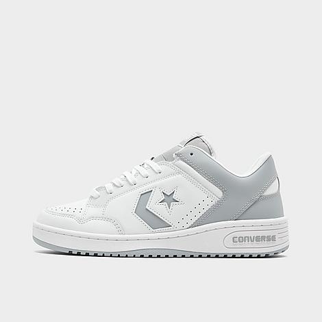 Shop Converse Weapon Low Casual Shoes In White/wolf Grey/white