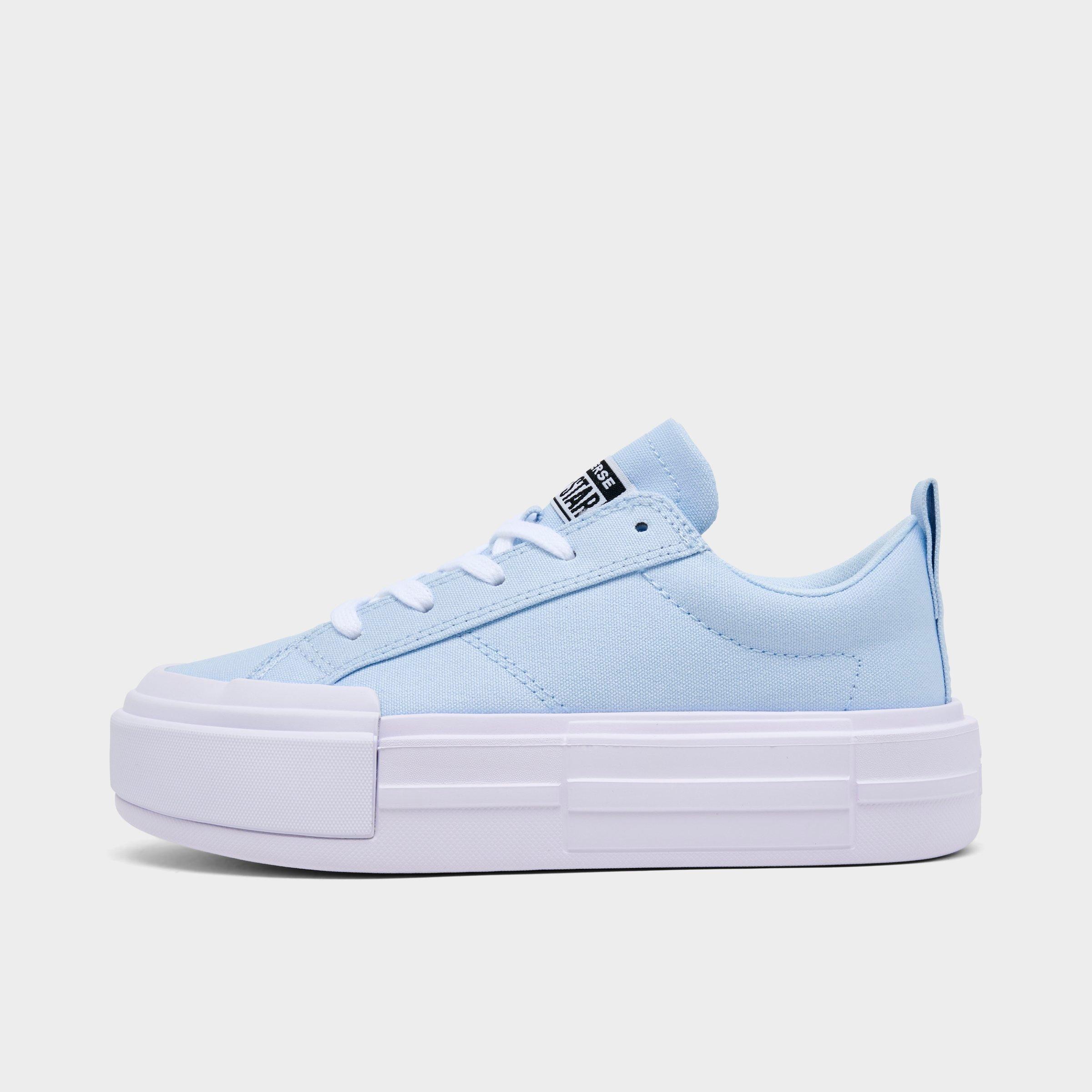 Converse Girls' Big Kids' Chuck Taylor All Star Cruise Platform Casual Shoes in Blue/Blue Supermoon Size 6 Canvas