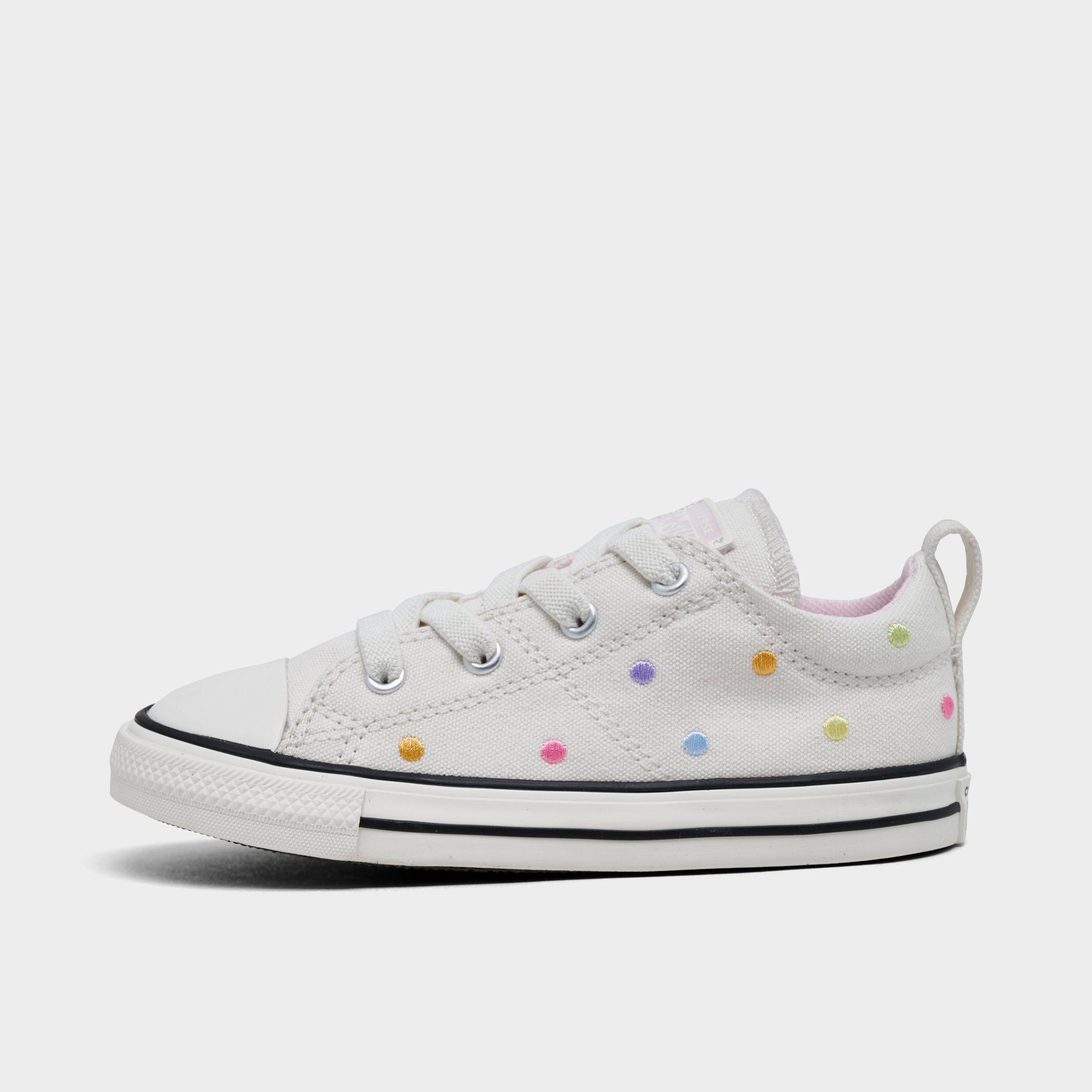 Girls' Toddler Converse Chuck Taylor All Star Madison Polka Dot Casual Shoes