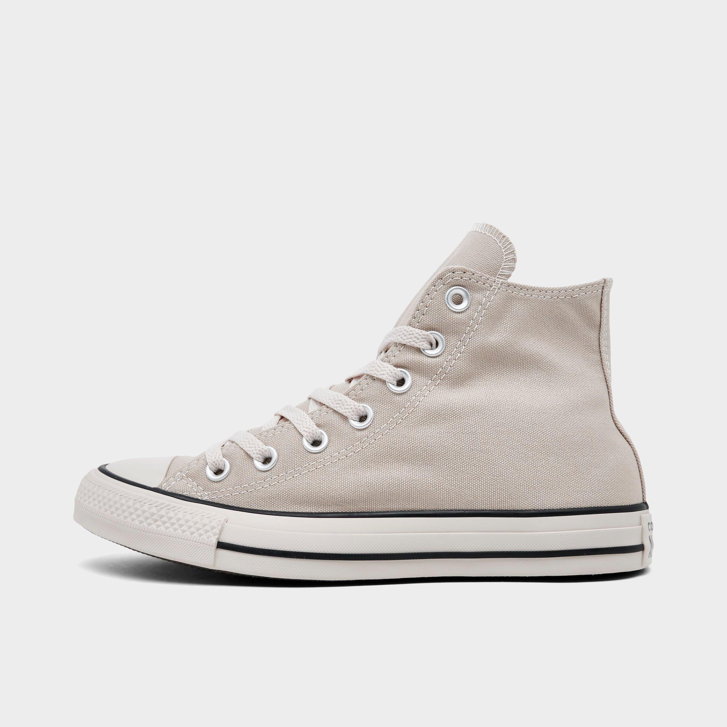 Converse Women's Chuck Taylor All Star Tonal High Top Casual Shoes in Papyrus/Classic Ecru/Black Size: 8.5