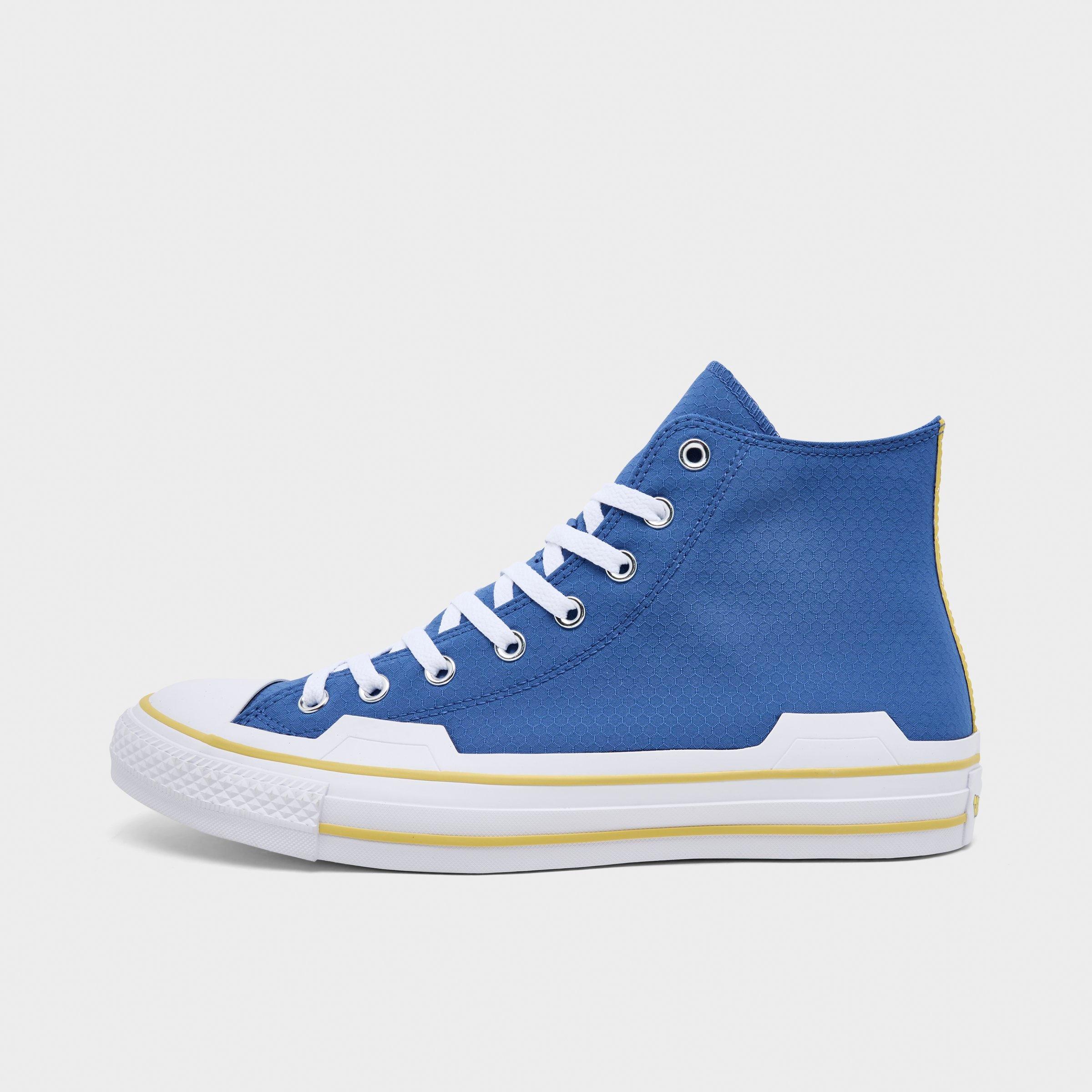 Converse Men's x Dragon Ball Z Chuck Taylor All Star Vegeta Casual Shoes in Delft/High Risk Red/Misted Yellow Size: 9.0