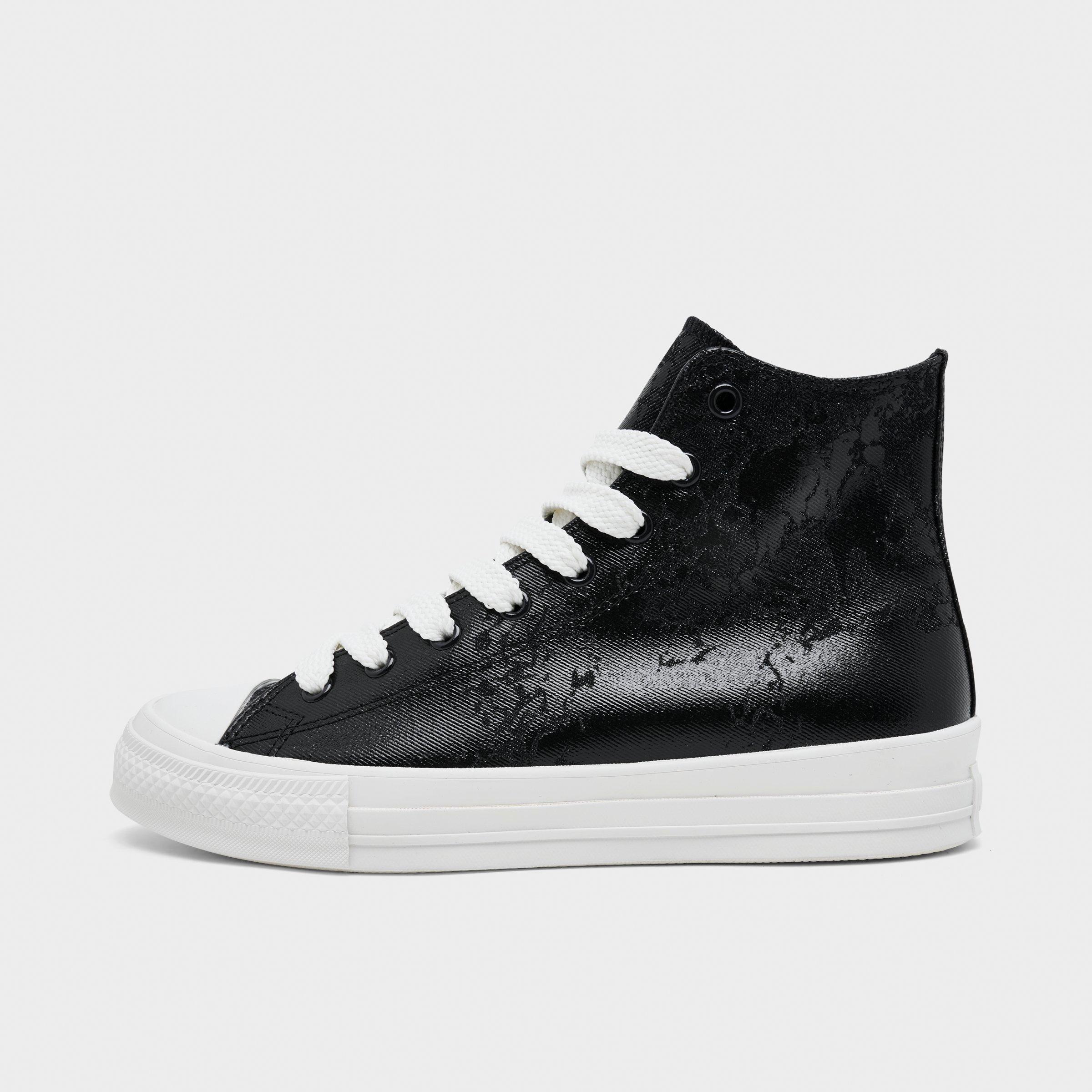 Converse Men's Chuck Taylor All Star Throwback Casual Shoes in Black/Vintage White Size: 10.5