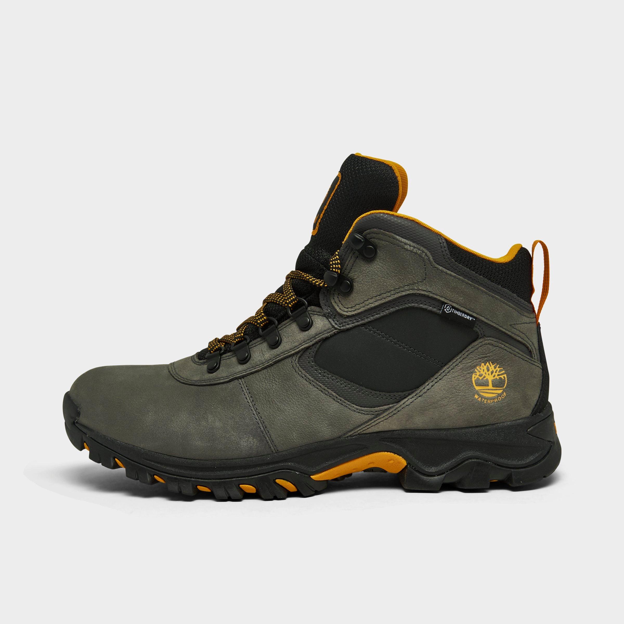 Timberland Mt. Maddsen Waterproof Hiking Boot In Medium Grey Nubuck
