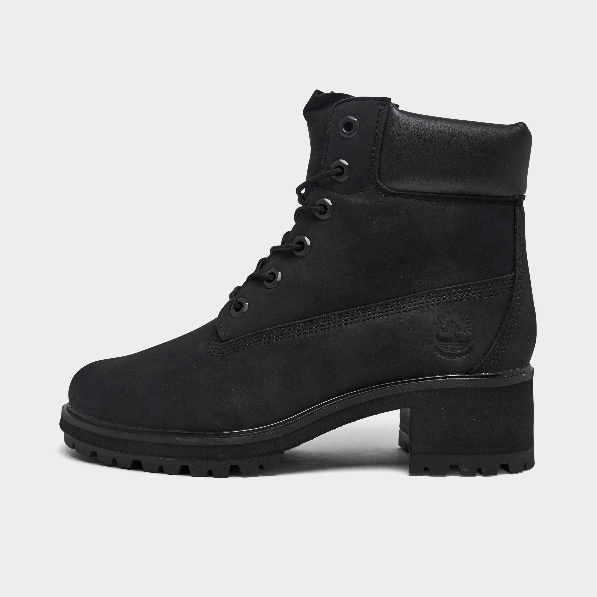 Timberland 60mm Logo-debossed Ankle Boots In Black Nubuck