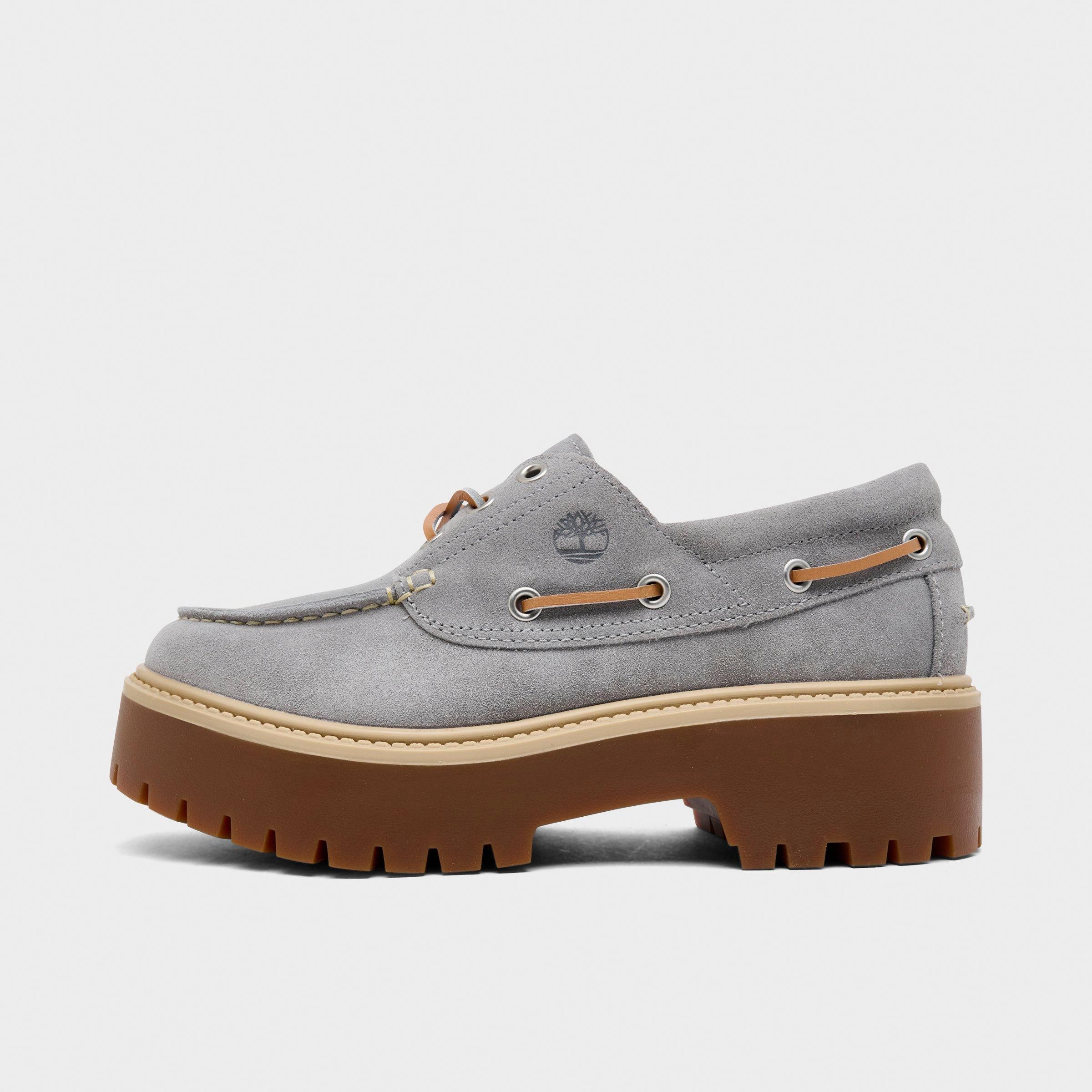 Timberland Women's Stone Street 3-Eye Platform Boat Shoes