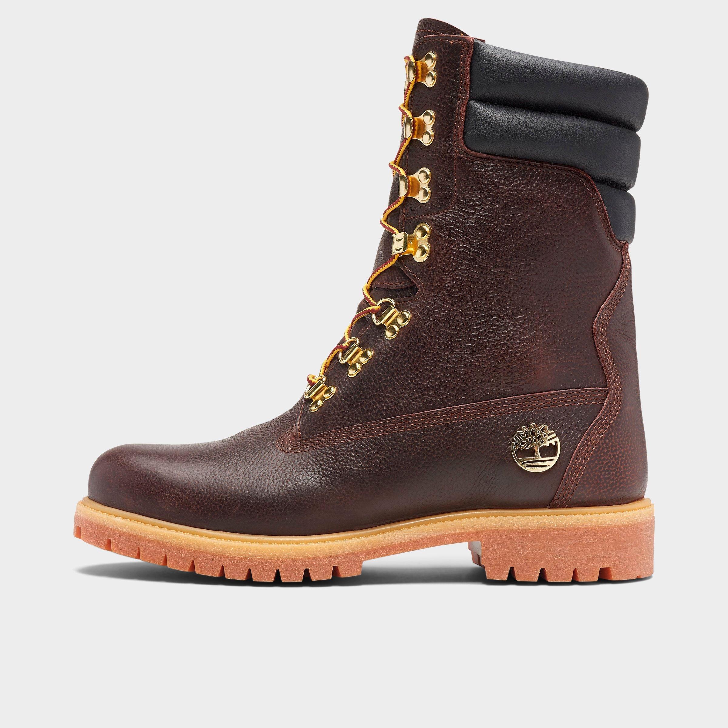 Timberland Men's Premium Waterproof Super Boots in Espresso Full Grain Size: 7