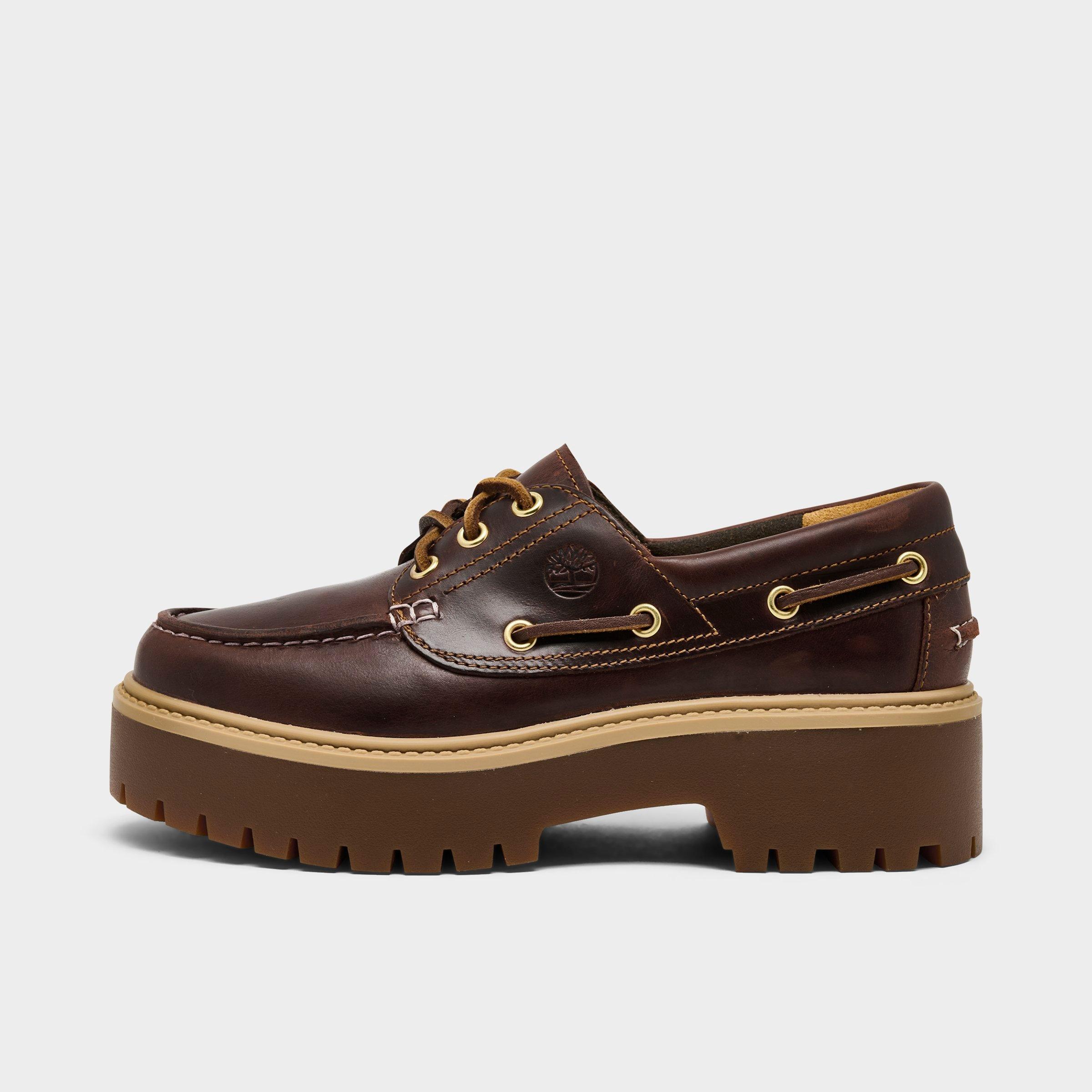 Timberland Women's Stone Street Premium Platform Boat Shoes