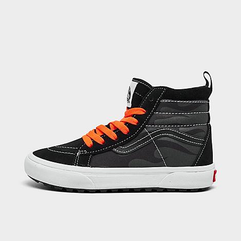 Vans Little Kids' Sk8-hi Mte-1 Waterproof Winter Sneaker Boots In Tonal Flame Black/asphalt