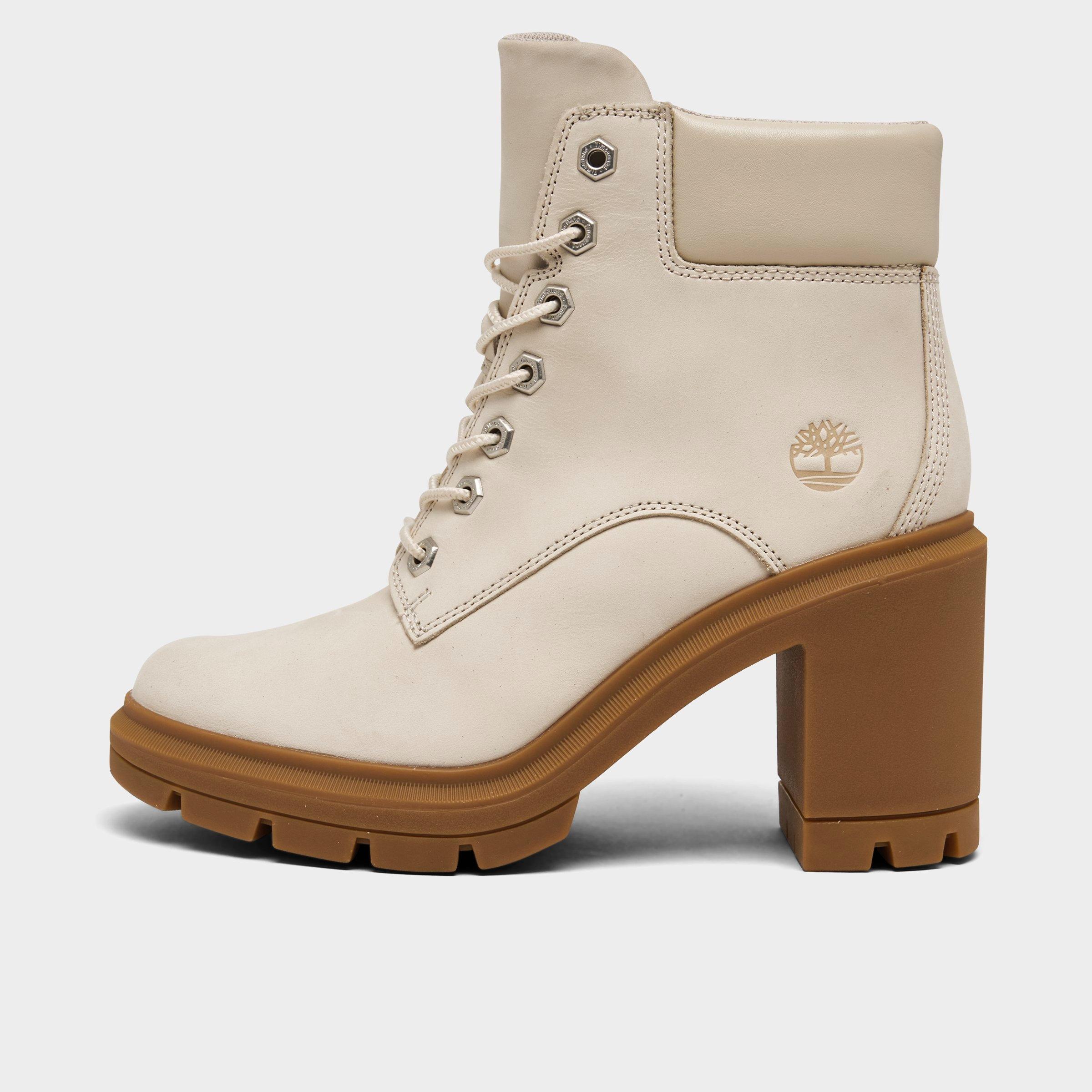 Timberland Allington Heights Water Resistant Boot In White Nubuck 
