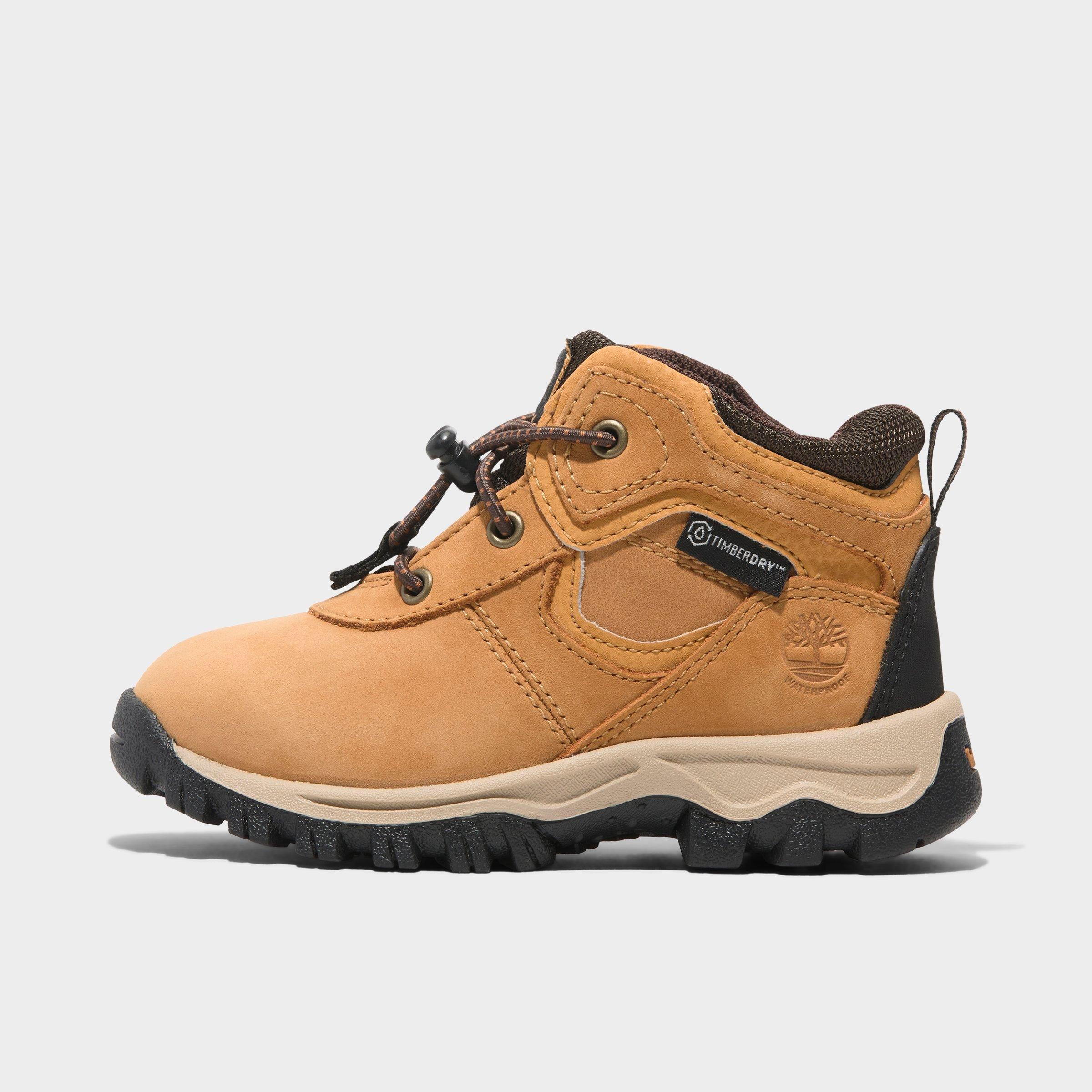 Timberland Babies'  Kids' Toddler Mt. Maddsen Waterproof Mid Hiking Boots In Wheat Nubuck