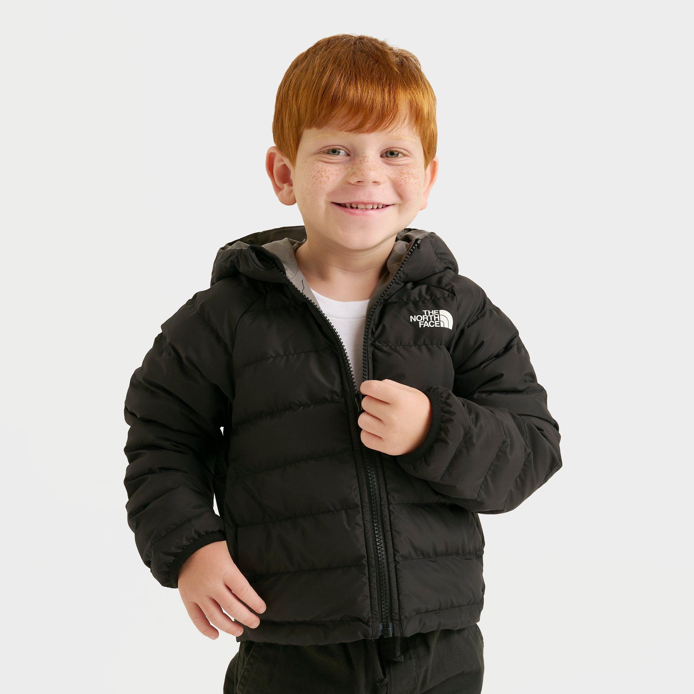 The North Face Toddler and Little Kids Reversible Perrito Jacket in TNF Black Size: 2T