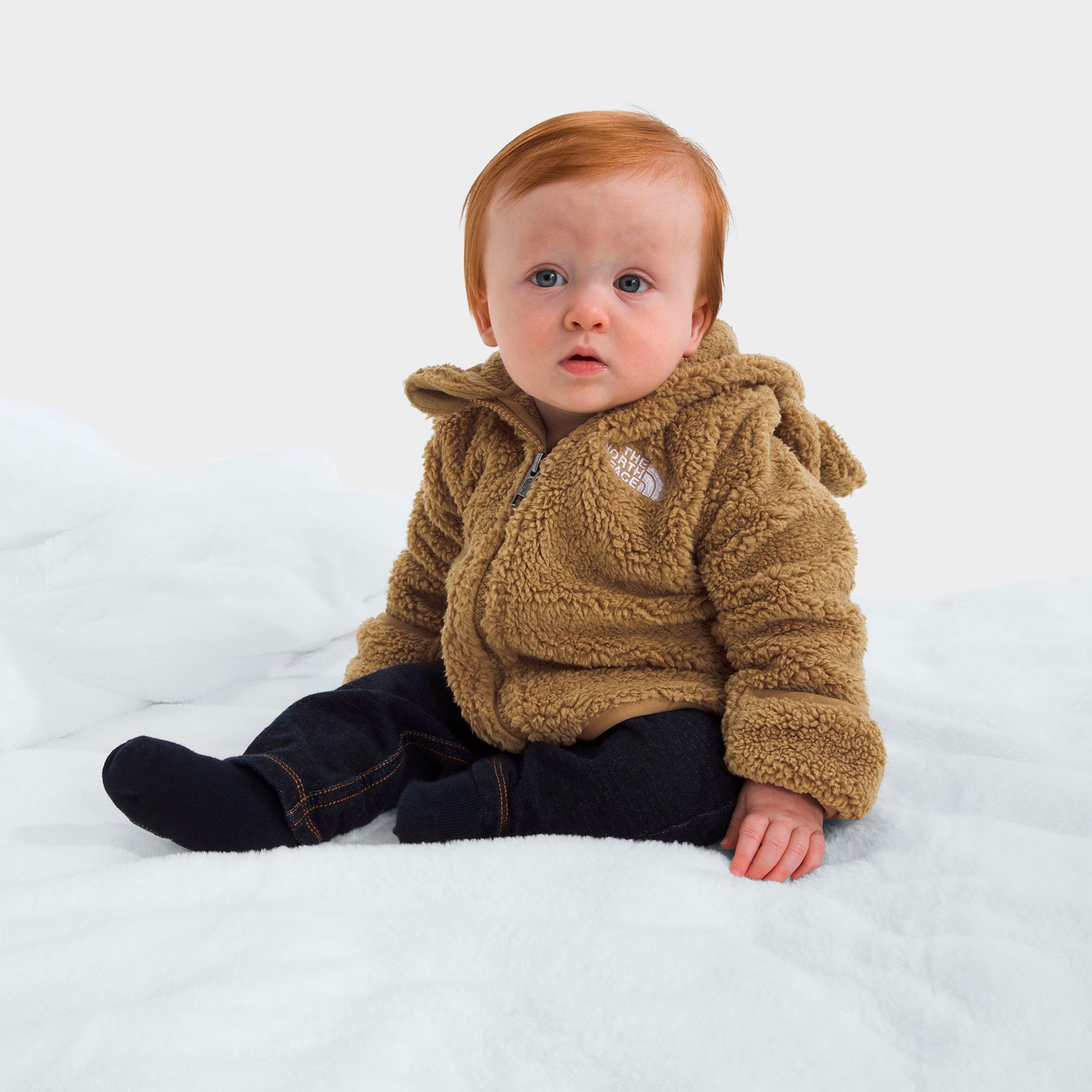 The North Face Infant Campshire Full-Zip Hoodie in Teddy Brown Size: 12M