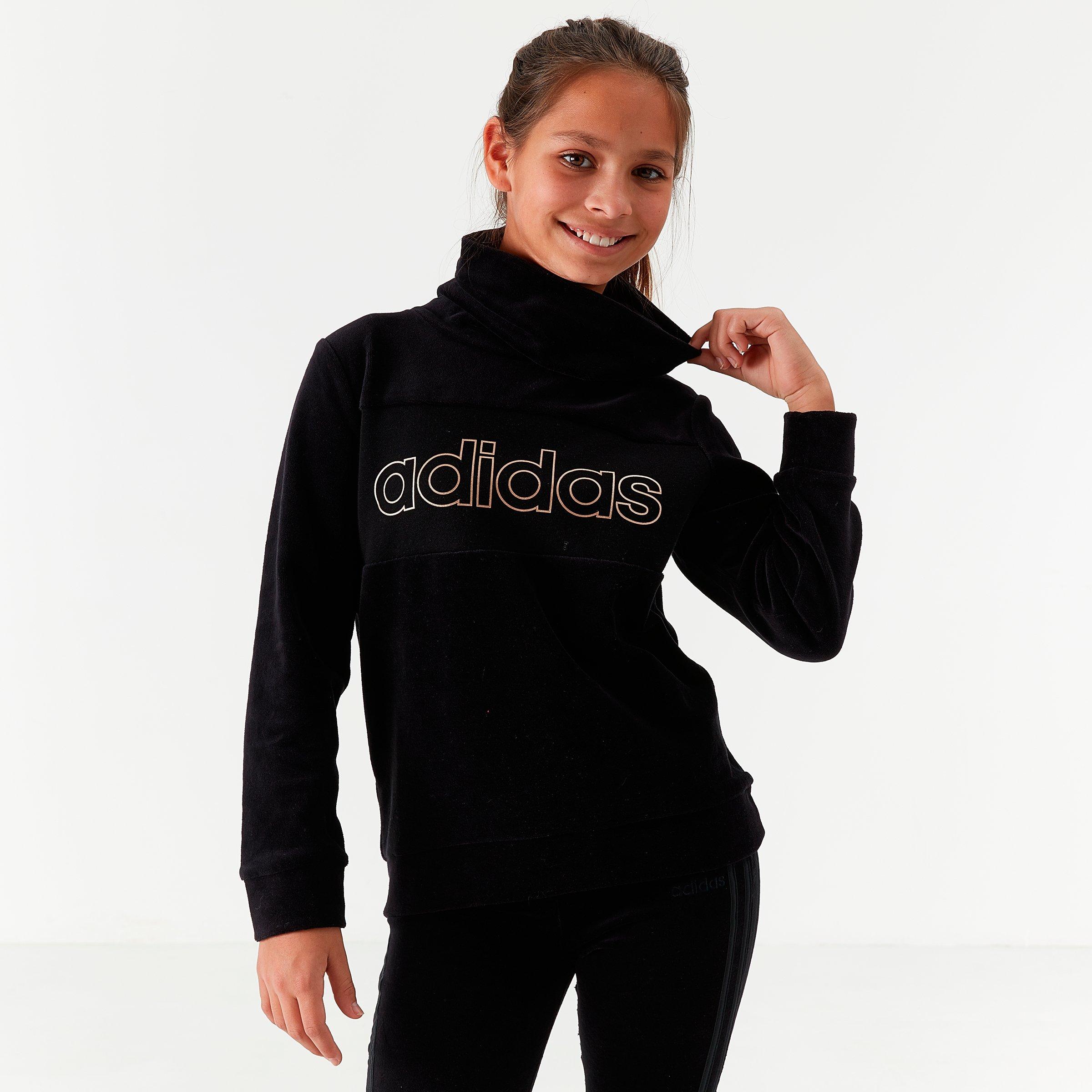 adidas funnel neck sweatshirt