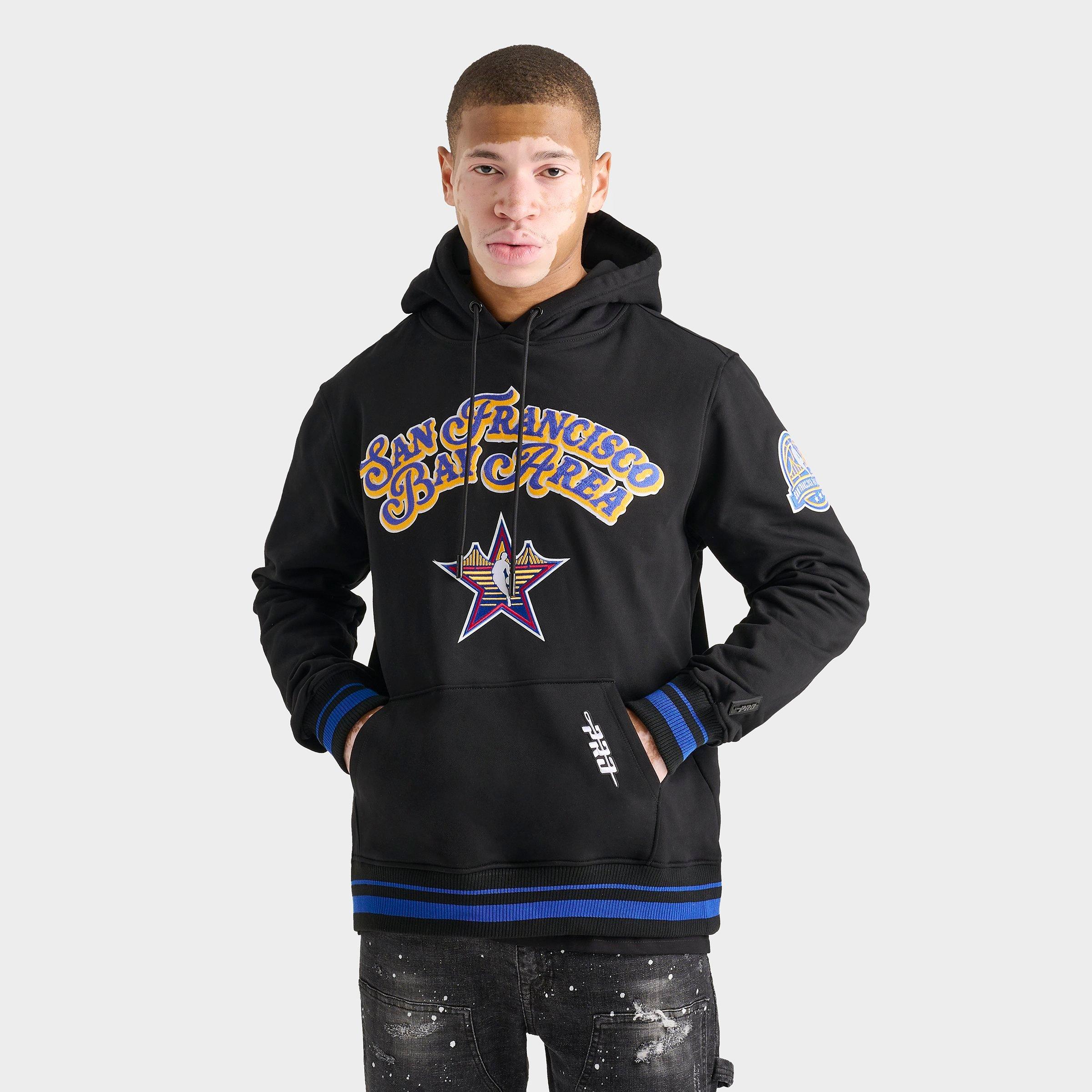 Pro Standard Men's 2025 NBA All-Star San Francisco Fleece Pullover Hoodie in Black Size: Small